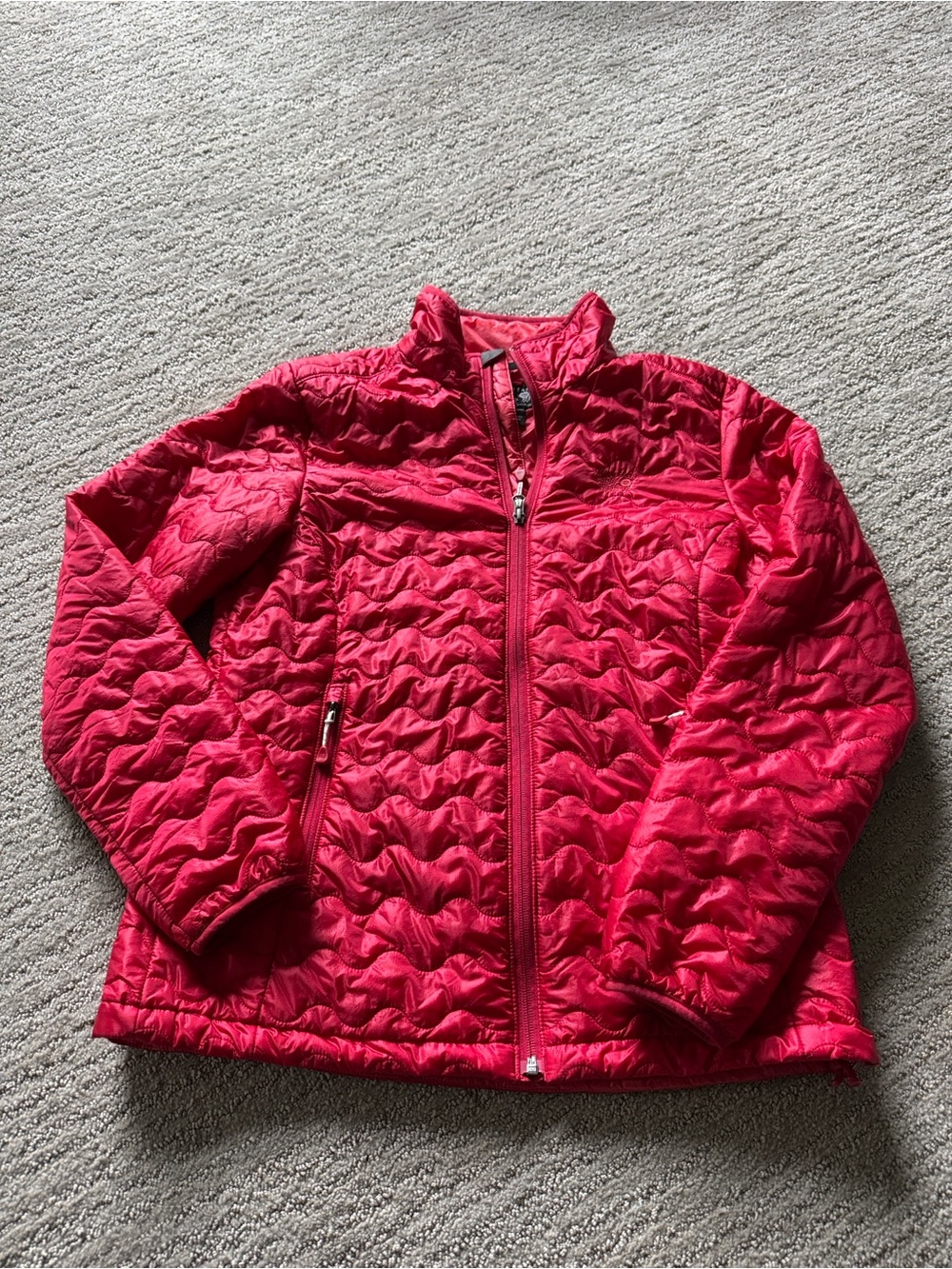 Mountain Hardwear Women's Red Quilted Insulated Jacket